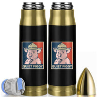 Funny No Kings Quiet Piggy Meme Bullet Tumbler Political Humor Gift - Wonder Print Shop