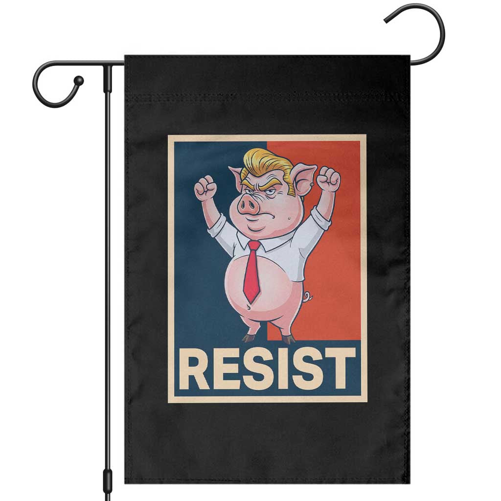Funny Freedom Pig Resistance Movement Political Satire Meme Gift Garden Flag - Wonder Print Shop