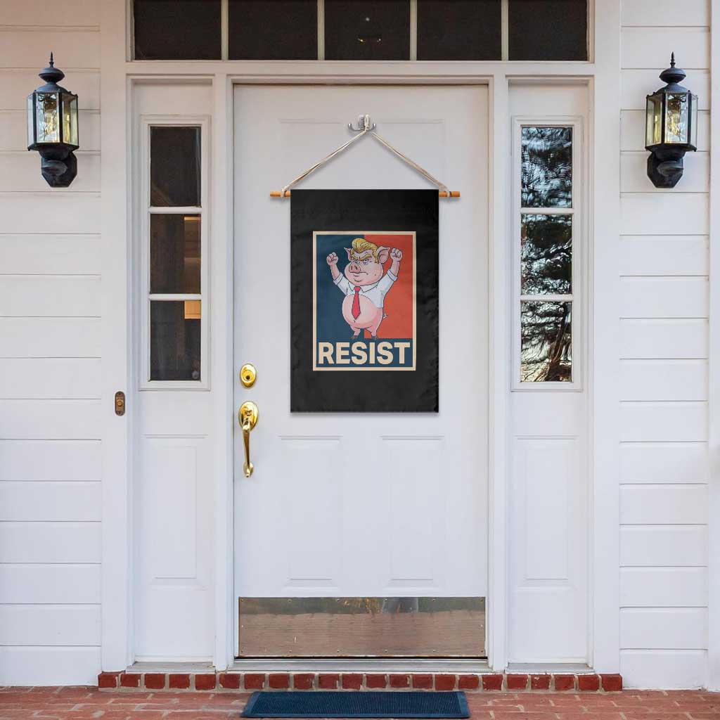 Funny Freedom Pig Resistance Movement Political Satire Meme Gift Garden Flag - Wonder Print Shop