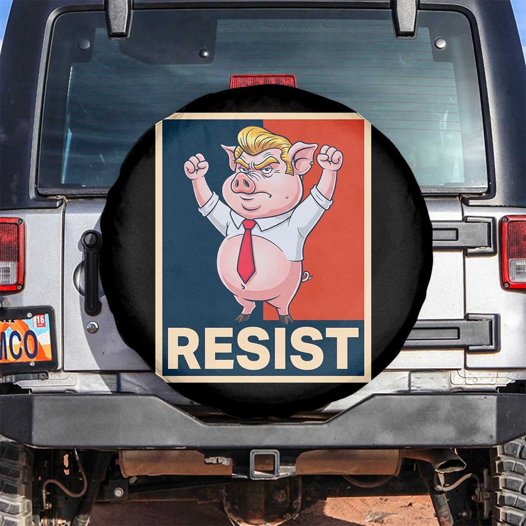 Funny Freedom Pig Resistance Movement Political Satire Meme Gift Spare Tire Cover - Wonder Print Shop