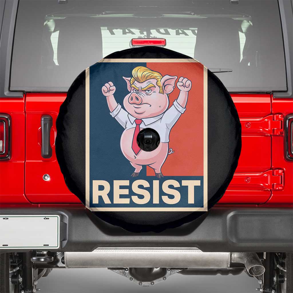 Funny Freedom Pig Resistance Movement Political Satire Meme Gift Spare Tire Cover - Wonder Print Shop