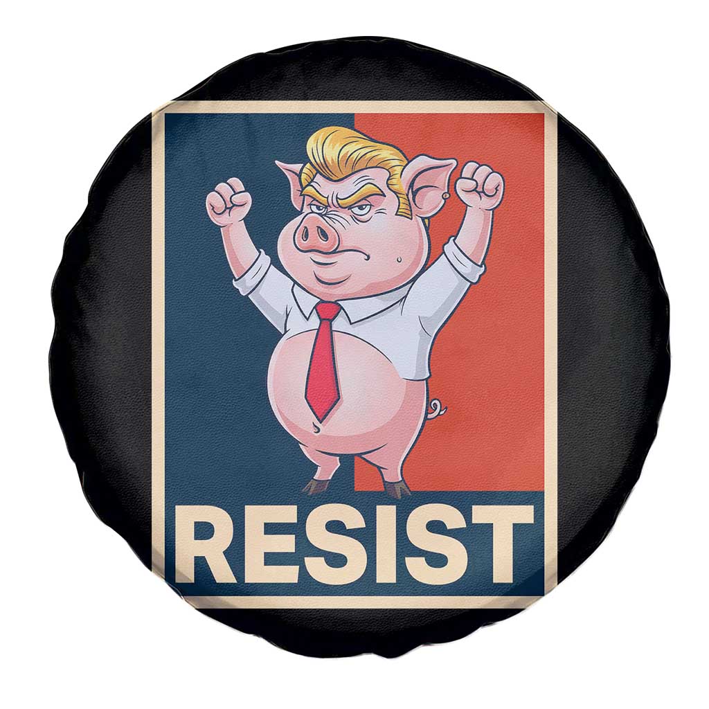 Funny Freedom Pig Resistance Movement Political Satire Meme Gift Spare Tire Cover - Wonder Print Shop