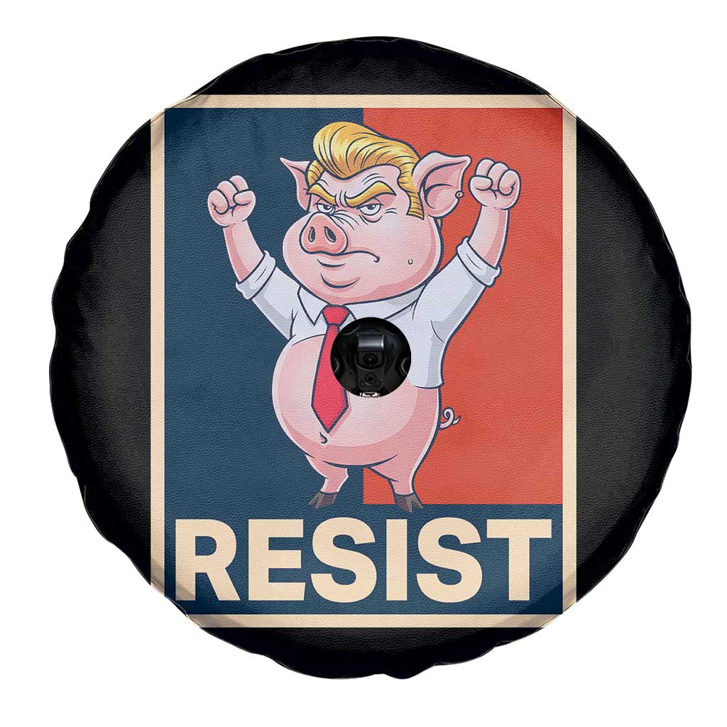 Funny Freedom Pig Resistance Movement Political Satire Meme Gift Spare Tire Cover - Wonder Print Shop