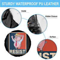 Funny Freedom Pig Resistance Movement Political Satire Meme Gift Spare Tire Cover - Wonder Print Shop