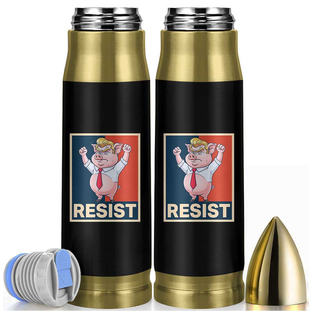 Funny Freedom Pig Resistance Movement Political Satire Meme Gift Bullet Tumbler - Wonder Print Shop