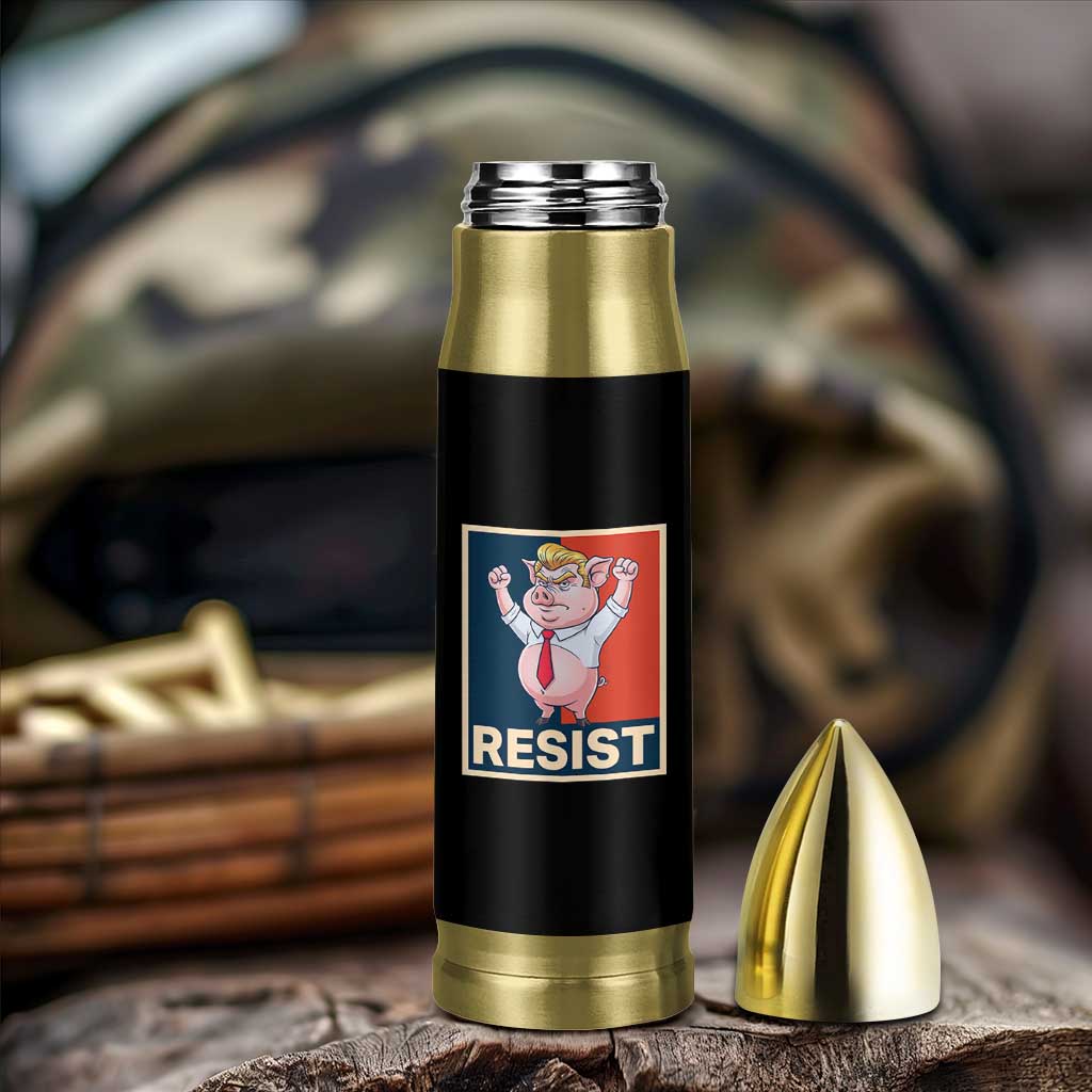 Funny Freedom Pig Resistance Movement Political Satire Meme Gift Bullet Tumbler - Wonder Print Shop