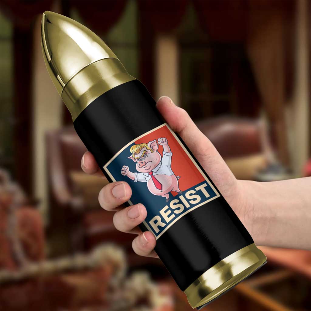Funny Freedom Pig Resistance Movement Political Satire Meme Gift Bullet Tumbler - Wonder Print Shop