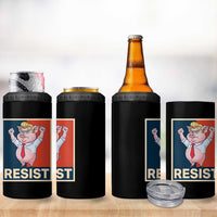 Funny Freedom Pig Resistance Movement Political Satire Meme Gift 4 in 1 Can Cooler Tumbler - Wonder Print Shop