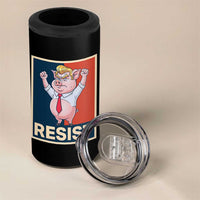 Funny Freedom Pig Resistance Movement Political Satire Meme Gift 4 in 1 Can Cooler Tumbler - Wonder Print Shop
