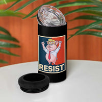 Funny Freedom Pig Resistance Movement Political Satire Meme Gift 4 in 1 Can Cooler Tumbler - Wonder Print Shop