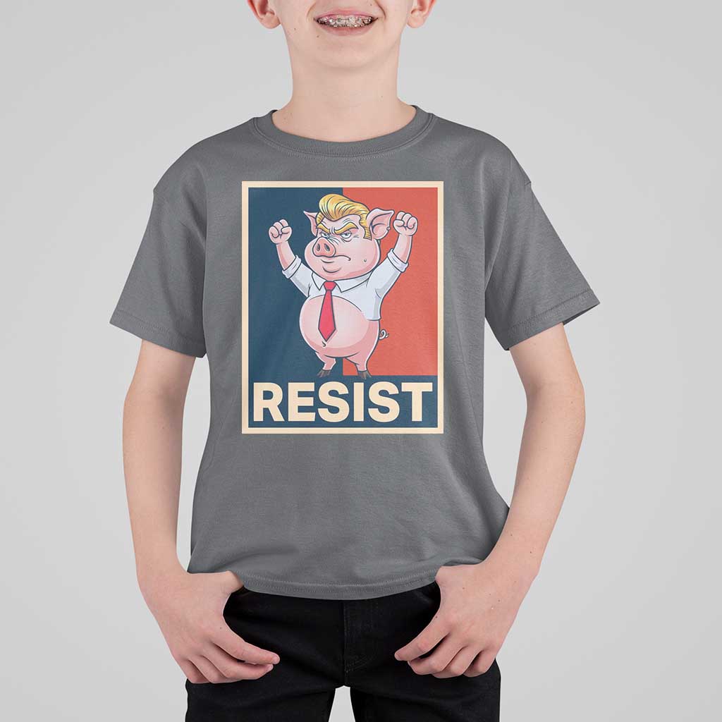 Funny Freedom Pig Resistance Movement Political Satire Meme Gift T Shirt For Kid - Wonder Print Shop