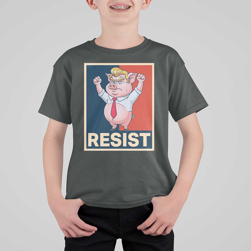 Funny Freedom Pig Resistance Movement Political Satire Meme Gift T Shirt For Kid - Wonder Print Shop
