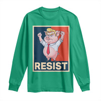 Funny Freedom Pig Resistance Movement Political Satire Meme Gift Long Sleeve Shirt - Wonder Print Shop