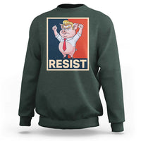 Funny Freedom Pig Resistance Movement Political Satire Meme Gift Sweatshirt - Wonder Print Shop