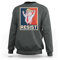 Funny Freedom Pig Resistance Movement Political Satire Meme Gift Sweatshirt - Wonder Print Shop