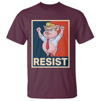 Funny Freedom Pig Resistance Movement Political Satire Meme Gift T Shirt - Wonder Print Shop