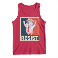 Funny Freedom Pig Resistance Movement Political Satire Meme Gift Tank Top - Wonder Print Shop