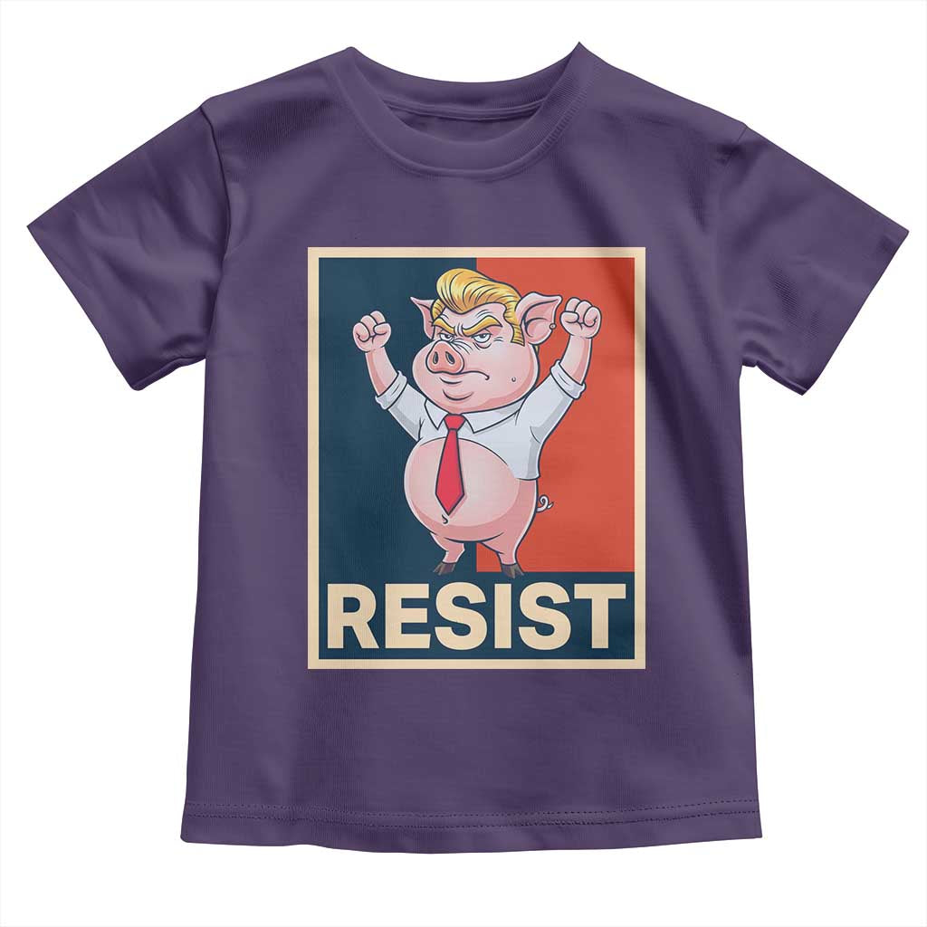 Funny Freedom Pig Resistance Movement Political Satire Meme Gift Toddler T Shirt - Wonder Print Shop