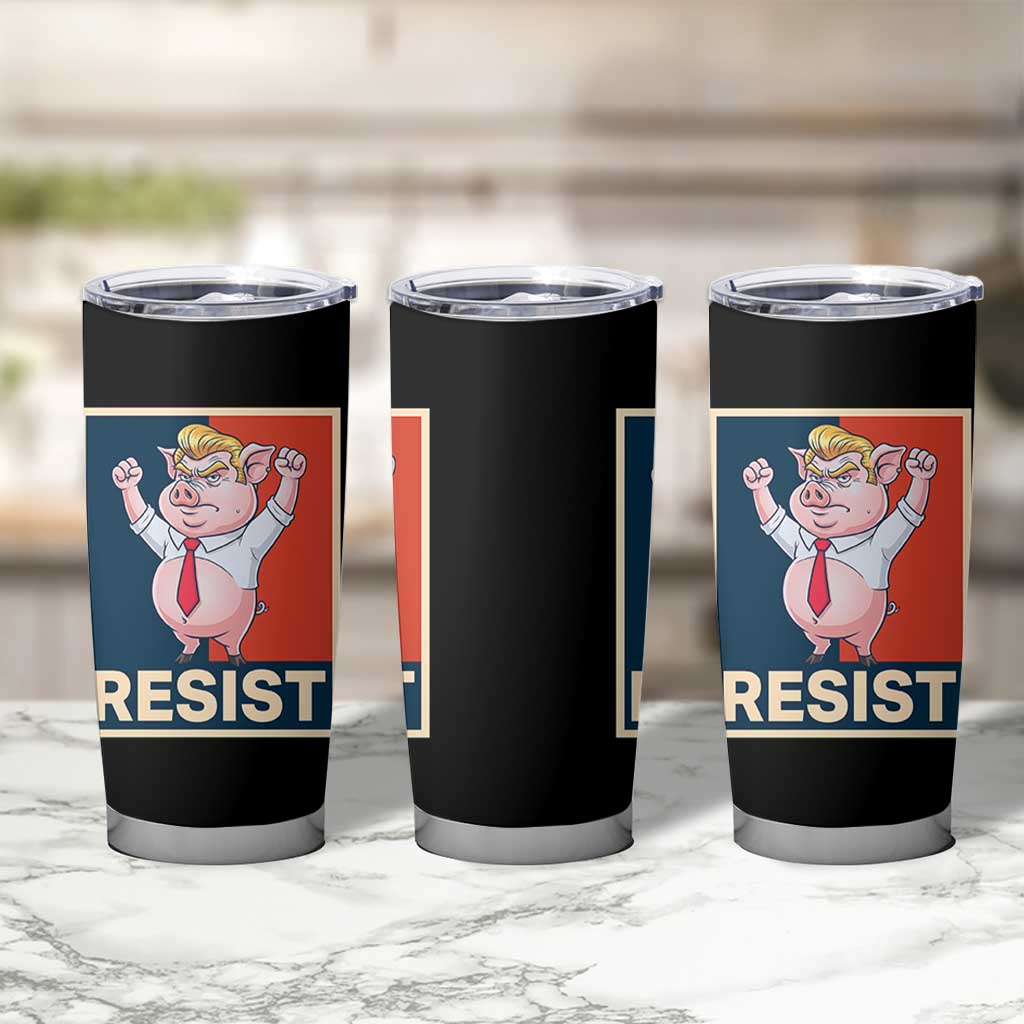 Funny Freedom Pig Resistance Movement Political Satire Meme Gift Tumbler Cup - Wonder Print Shop