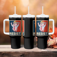 Funny Freedom Pig Resistance Movement Political Satire Meme Gift Tumbler With Handle - Wonder Print Shop