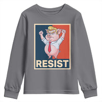 Funny Freedom Pig Resistance Movement Political Satire Meme Gift Youth Sweatshirt - Wonder Print Shop