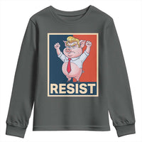 Funny Freedom Pig Resistance Movement Political Satire Meme Gift Youth Sweatshirt - Wonder Print Shop