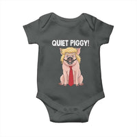 Quiet Quiet Piggy Baby Onesie Funny Sarcastic Political Anti Authoritarian - Wonder Print Shop