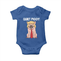 Quiet Quiet Piggy Baby Onesie Funny Sarcastic Political Anti Authoritarian - Wonder Print Shop
