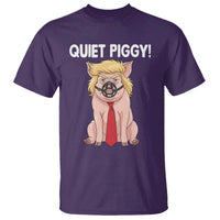 Quiet Quiet Piggy T Shirt Funny Sarcastic Political Anti Authoritarian - Wonder Print Shop
