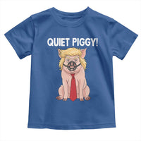 Quiet Quiet Piggy Toddler T Shirt Funny Sarcastic Political Anti Authoritarian - Wonder Print Shop