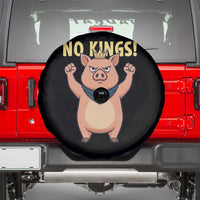 No Kings Pig Spare Tire Cover Resistance Movement Anti Authoritarian Gift - Wonder Print Shop