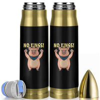 No Kings Pig Bullet Tumbler Resistance Movement Anti Authoritarian Gift - Wonder Print Shop
