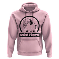 Funny Quiet Quiet Piggy Meme Hoodie Anti Fascist Political Parody Gift - Wonder Print Shop