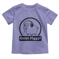Funny Quiet Quiet Piggy Meme Toddler T Shirt Anti Fascist Political Parody Gift - Wonder Print Shop