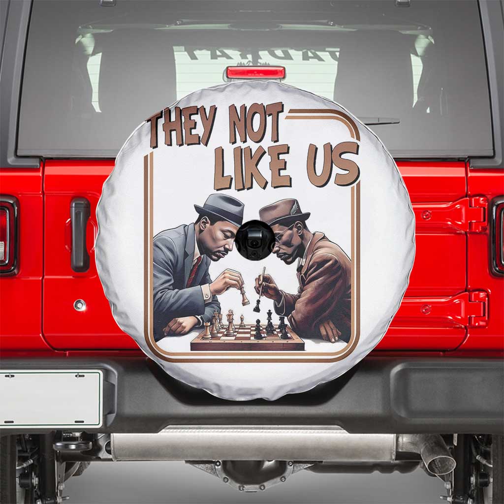 MLK And Malcolm X Spare Tire Cover They Not Like Us Revolutionary Leaders - Wonder Print Shop