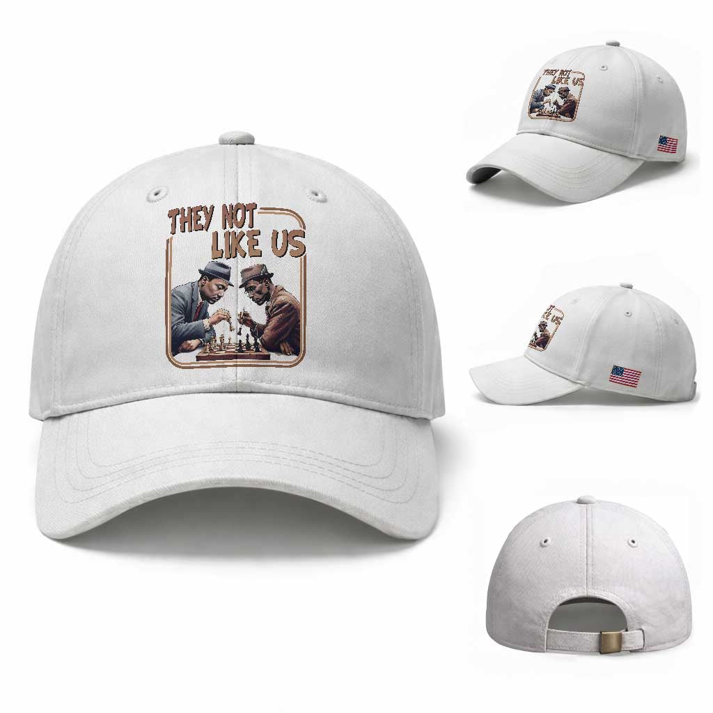 MLK And Malcolm X Baseball Cap They Not Like Us Revolutionary Leaders