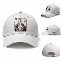 MLK And Malcolm X Baseball Cap They Not Like Us Revolutionary Leaders