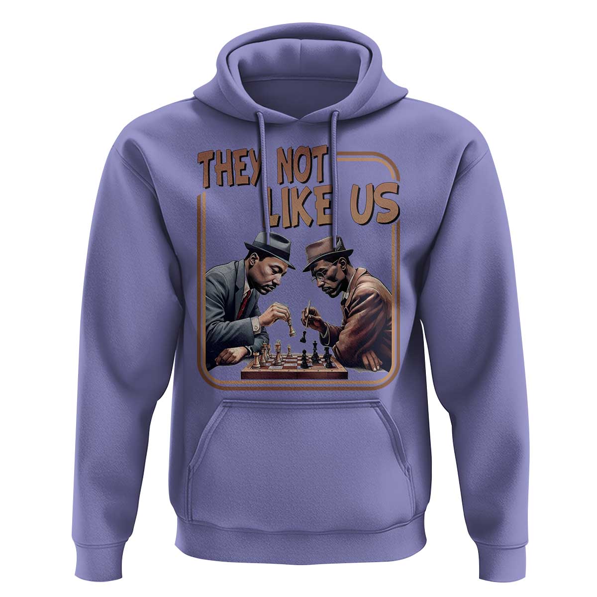 MLK And Malcolm X Hoodie They Not Like Us Revolutionary Leaders - Wonder Print Shop