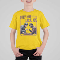 MLK And Malcolm X T Shirt For Kid They Not Like Us Revolutionary Leaders - Wonder Print Shop