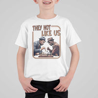 MLK And Malcolm X T Shirt For Kid They Not Like Us Revolutionary Leaders - Wonder Print Shop