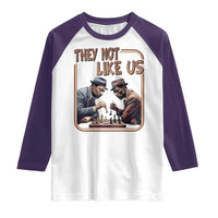 MLK And Malcolm X Raglan Shirt They Not Like Us Revolutionary Leaders - Wonder Print Shop