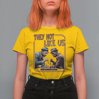 MLK And Malcolm X T Shirt For Women They Not Like Us Revolutionary Leaders - Wonder Print Shop