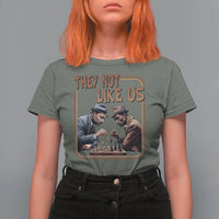 MLK And Malcolm X T Shirt For Women They Not Like Us Revolutionary Leaders - Wonder Print Shop