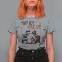 MLK And Malcolm X T Shirt For Women They Not Like Us Revolutionary Leaders - Wonder Print Shop