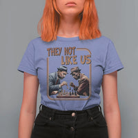 MLK And Malcolm X T Shirt For Women They Not Like Us Revolutionary Leaders - Wonder Print Shop