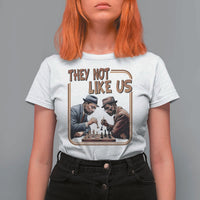 MLK And Malcolm X T Shirt For Women They Not Like Us Revolutionary Leaders - Wonder Print Shop