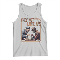 MLK And Malcolm X Tank Top They Not Like Us Revolutionary Leaders - Wonder Print Shop