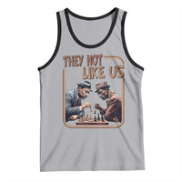 MLK And Malcolm X Tank Top They Not Like Us Revolutionary Leaders - Wonder Print Shop