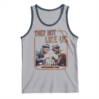 MLK And Malcolm X Tank Top They Not Like Us Revolutionary Leaders - Wonder Print Shop
