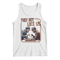 MLK And Malcolm X Tank Top They Not Like Us Revolutionary Leaders - Wonder Print Shop